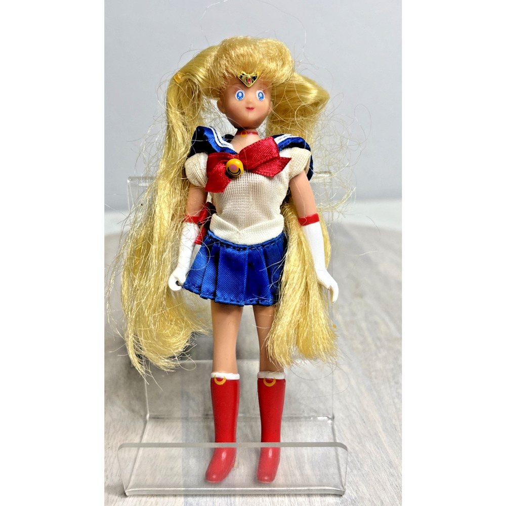 Vintage Sailor Moon 6" Adventure Doll – Irwin Style – Blonde Hair – Anime Figure